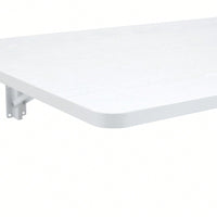 Space-Saving Wall Mounted Folding Table For Laundry Room, Home Office, Kitchen, Garage, And Dining Room