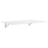 Space-Saving Wall Mounted Folding Table For Laundry Room, Home Office, Kitchen, Garage, And Dining Room