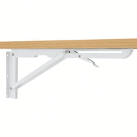 Space-Saving Wall Mounted Folding Table For Laundry Room, Home Office, Kitchen, Garage, And Dining Room