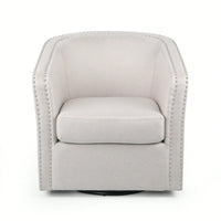 Ergonomic Swivel Chair With Adjustable Height And Lumbar Support For Home Office And Gaming