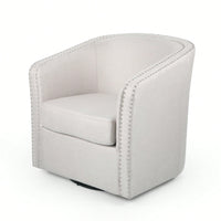 Ergonomic Swivel Chair With Adjustable Height And Lumbar Support For Home Office And Gaming