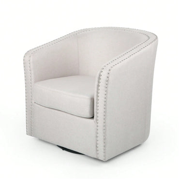 Ergonomic Swivel Chair With Adjustable Height And Lumbar Support For Home Office And Gaming