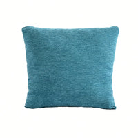 Teal Boucle Accent Chair With Solid Wood Legs And Padded Waist Pillow For Living Room Bedroom Study Or Waiting Room