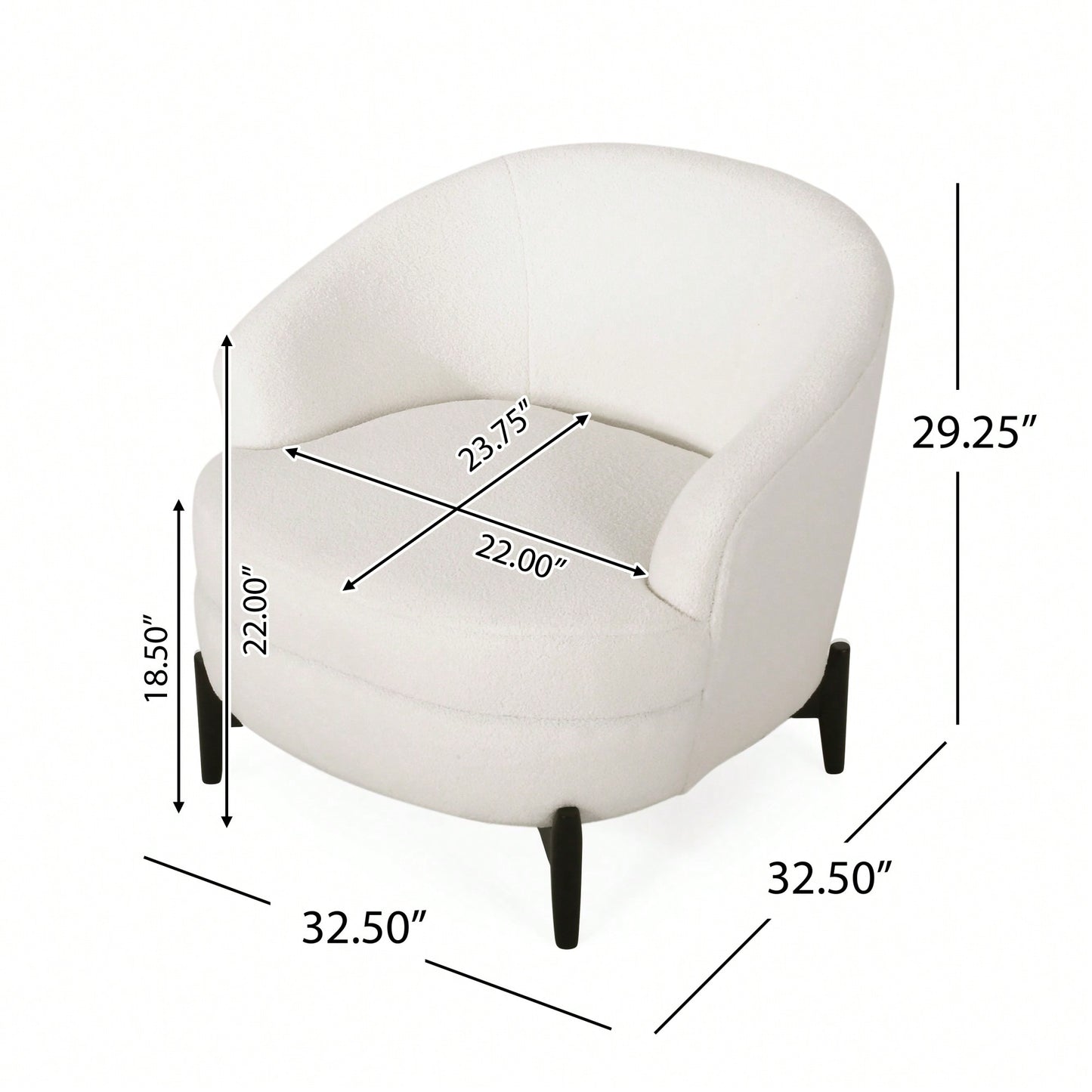 Elegant Modern Club Chair For Stylish Living Room Decor