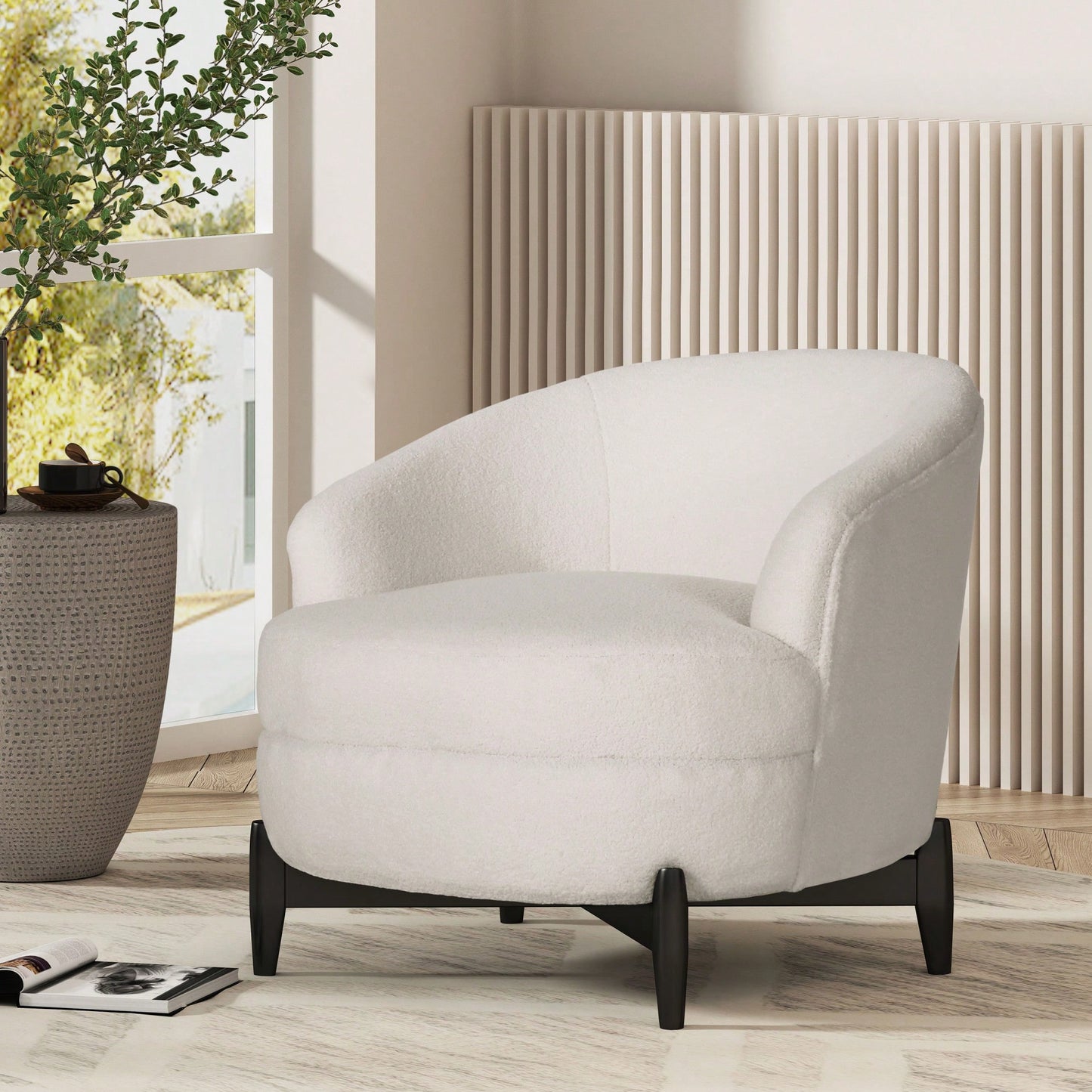 Elegant Modern Club Chair For Stylish Living Room Decor