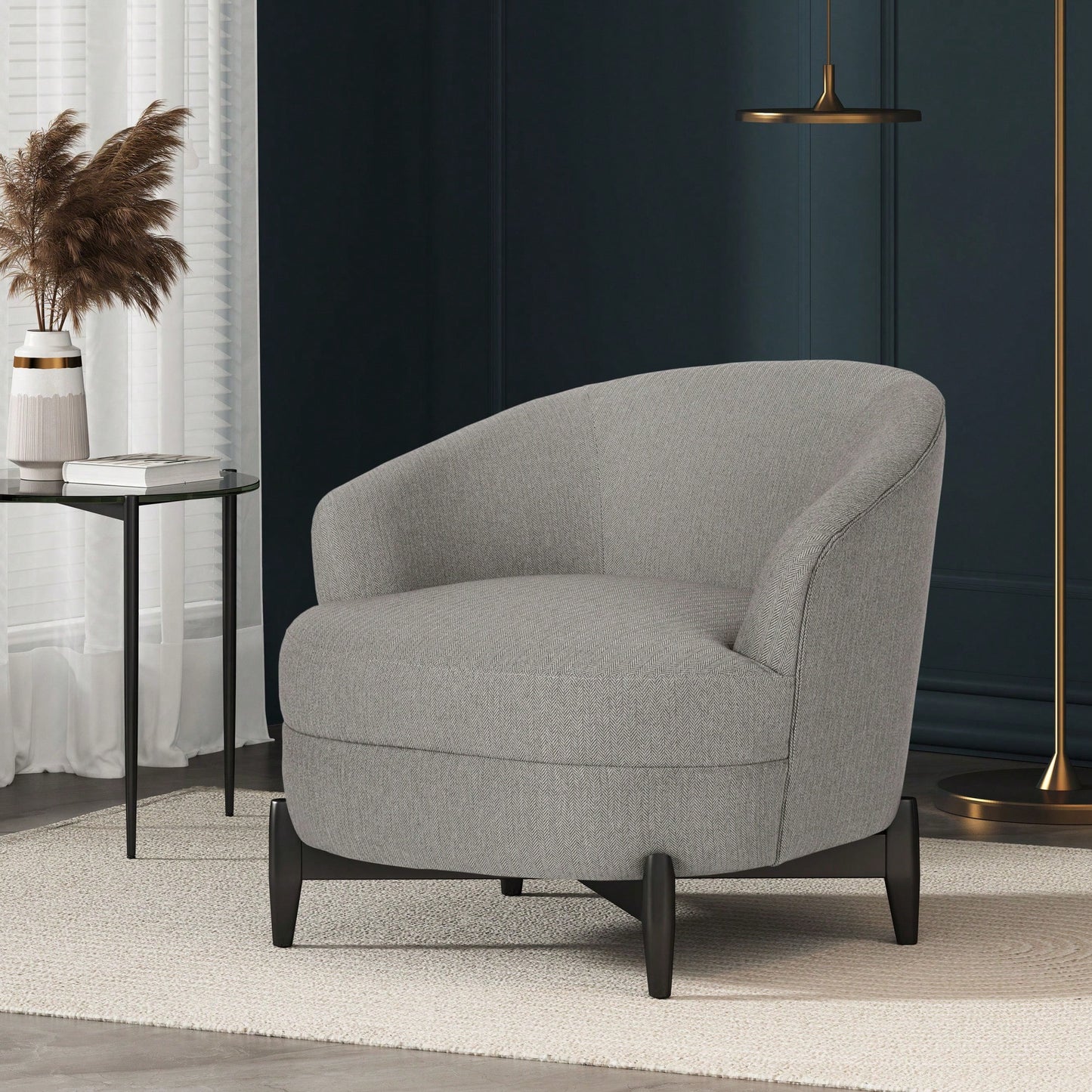 Elegant Modern Club Chair For Stylish Living Room Decor