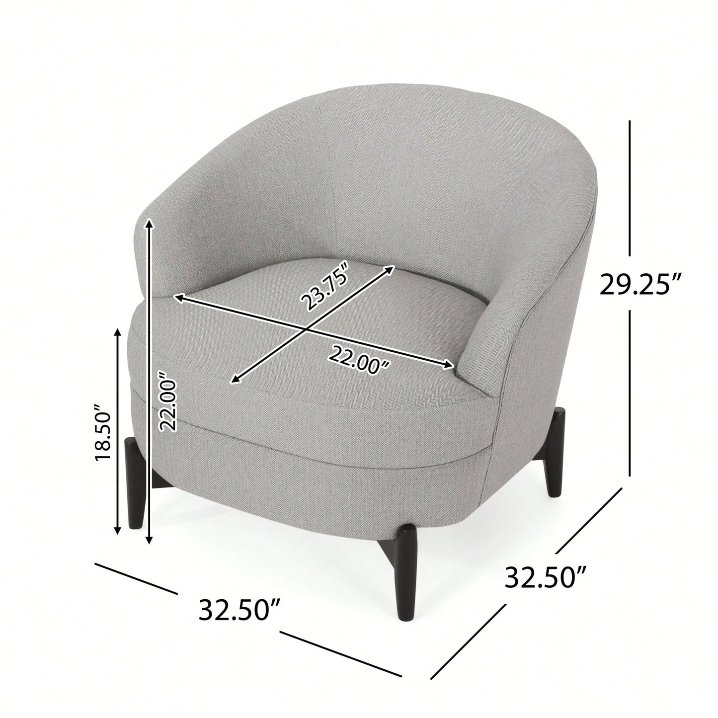 Elegant Modern Club Chair For Stylish Living Room Decor