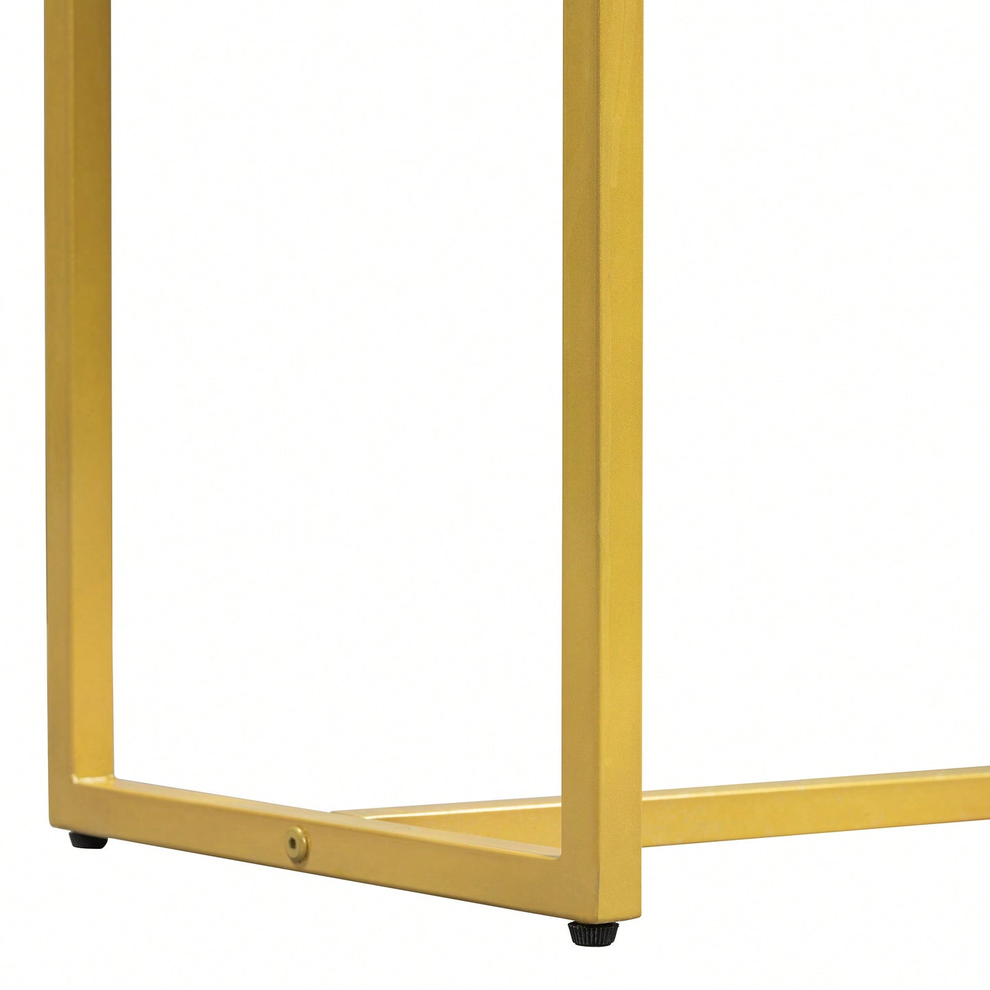 Sleek Modern Console Table With Two Drawers And Stripe Design For Living Room And Entryway In Black