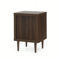 Elegant 1-Drawer Nightstand With Modern Design And Ample Storage Space For Bedroom Decor