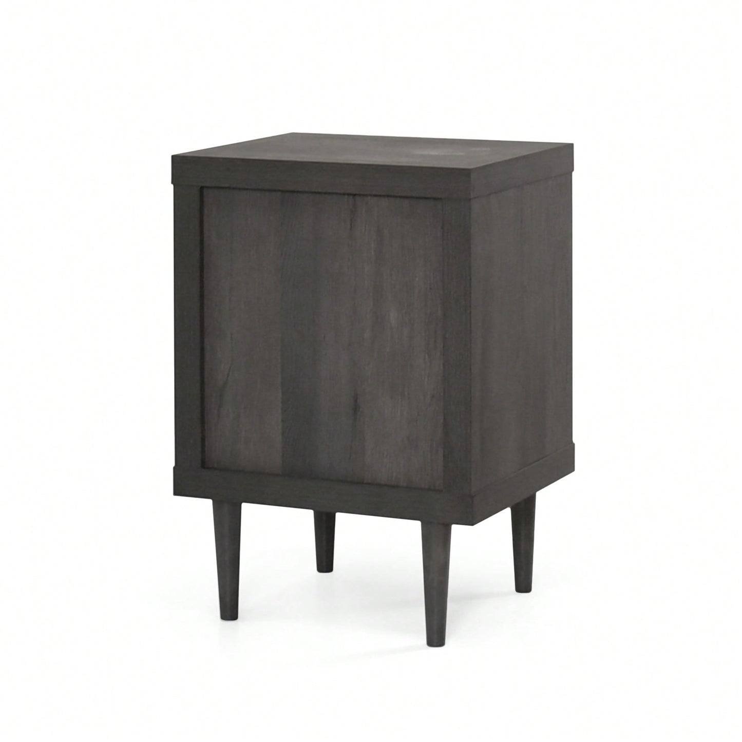 Elegant 1-Drawer Nightstand With Modern Design And Ample Storage Space For Bedroom Decor