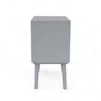 Stylish Wooden MDF 2 Drawer Cabinet With KD Legs For Modern Storage Solutions