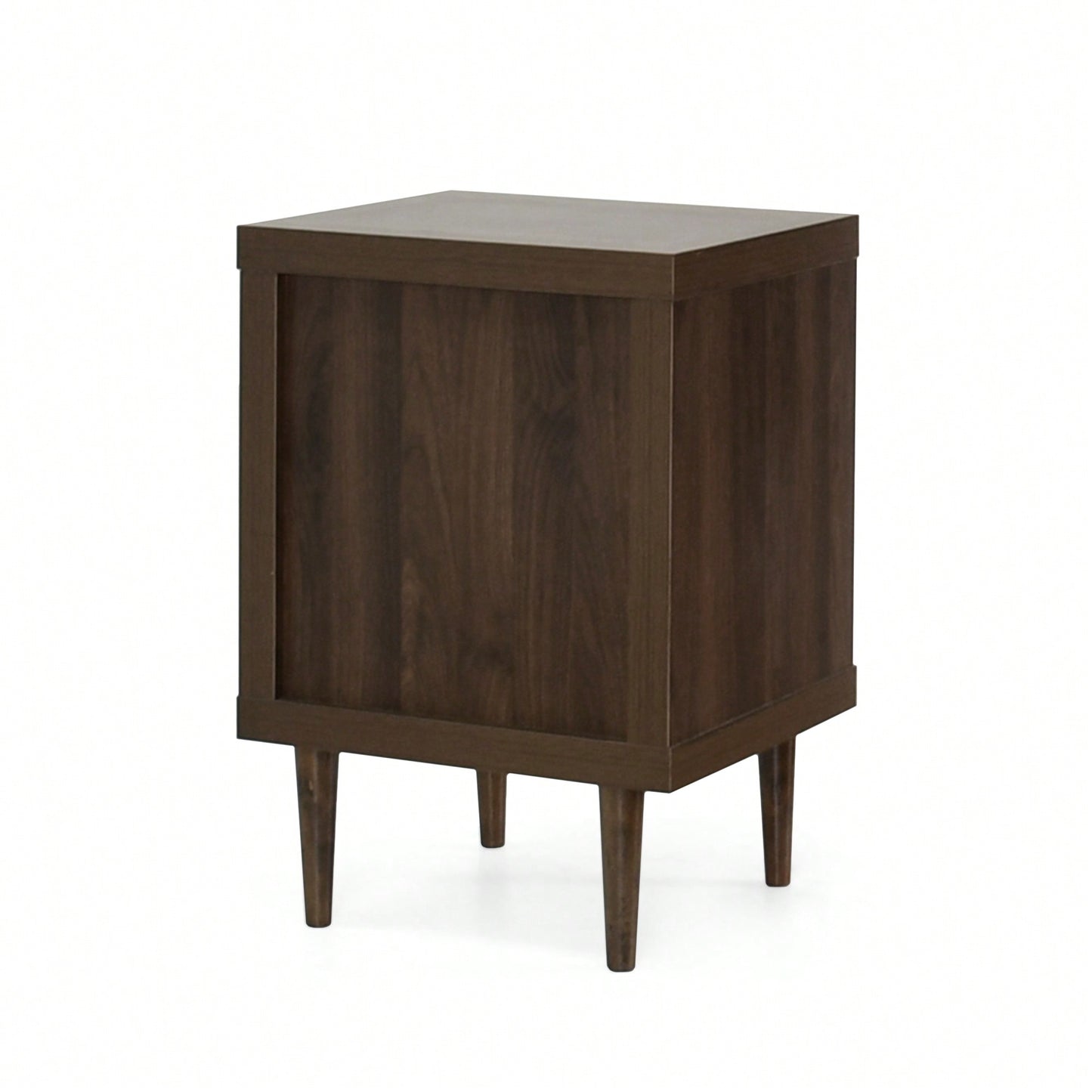 Elegant 2-Drawer Nightstand For Bedroom Storage And Organization