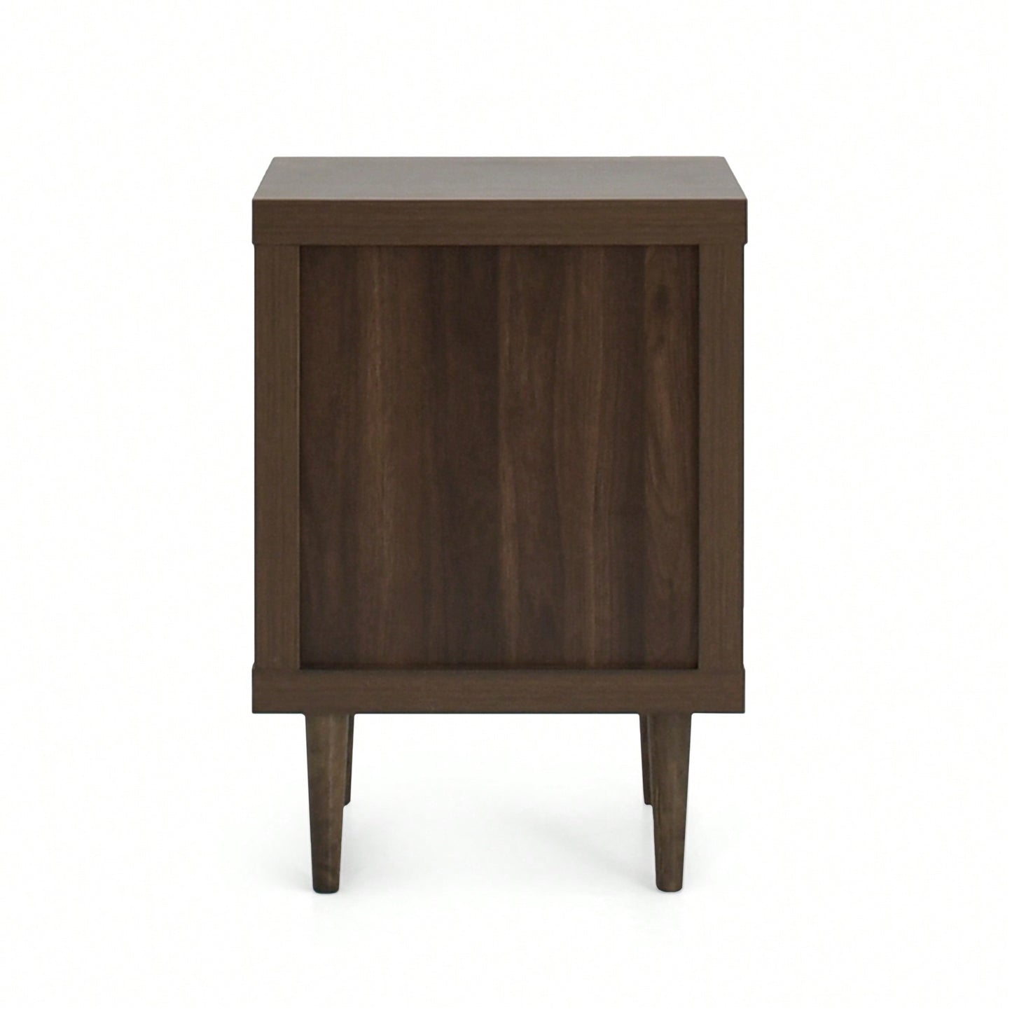 Elegant 2-Drawer Nightstand For Bedroom Storage And Organization