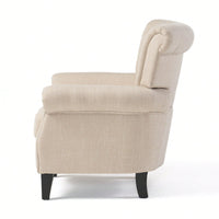 Elegant Tufted Accent Chair For Living Room Or Bedroom Decor