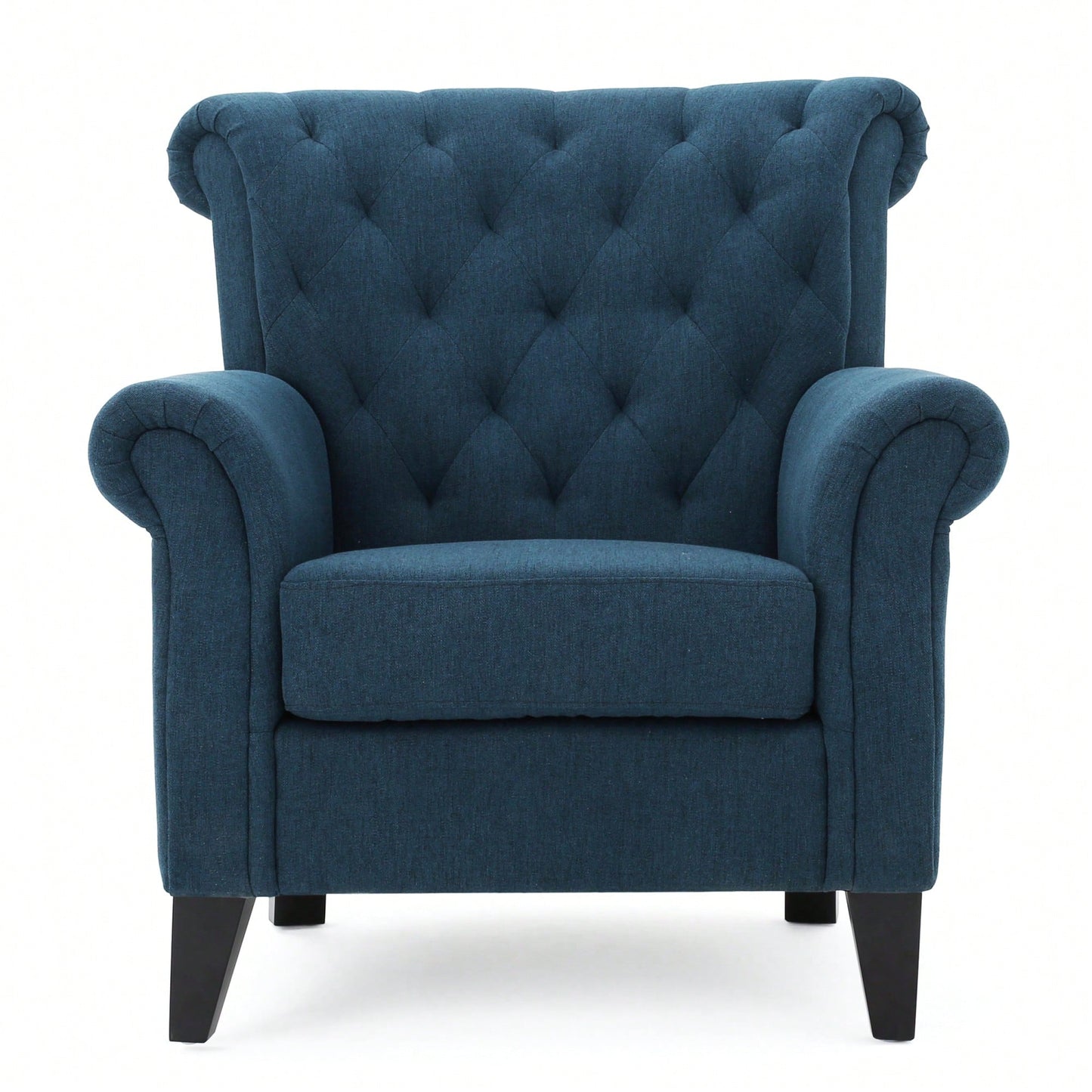 Elegant Tufted Accent Chair For Living Room Or Bedroom Decor