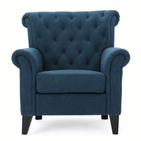Elegant Tufted Accent Chair For Living Room Or Bedroom Decor
