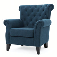 Elegant Tufted Accent Chair For Living Room Or Bedroom Decor