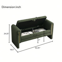 Cozy Upholstered Bed End Bench With Storage And Arms For Living Room Bedroom Dorm Stylish Teddy Grey Footrest And Vanity Stool