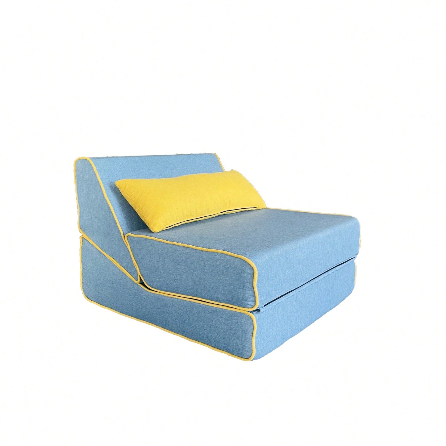 Versatile 3-In-1 Folding Sofa Bed For Living Room And Outdoor Use, Easy To Carry And Convert