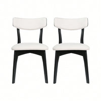 Elegant Set Of 2 Modern Dining Chairs For Stylish Home Decor