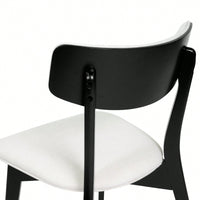 Elegant Set Of 2 Modern Dining Chairs For Stylish Home Decor
