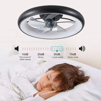 Dimmable LED Ceiling Fan With Integrated Lights For Home And Office Use