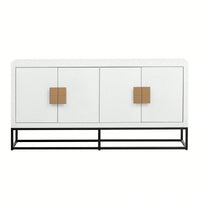Light Luxury Cabinet With Unique Support Legs And Adjustable Shelves For Living Rooms Corridors And Study Rooms