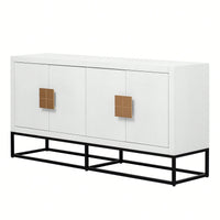 Light Luxury Cabinet With Unique Support Legs And Adjustable Shelves For Living Rooms Corridors And Study Rooms