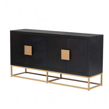 Light Luxury Cabinet With Unique Support Legs And Adjustable Shelves For Living Rooms Corridors And Study Rooms