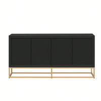 Light Luxury Cabinet With Unique Support Legs And Adjustable Shelves For Living Rooms Corridors And Study Rooms