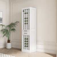 Modular 32 Wine Bar Buffet Cabinet For Stylish Home Storage