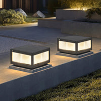 Dimmable Solar Wall Lamp Set With LED Lights For Outdoor Garden And Patio Lighting