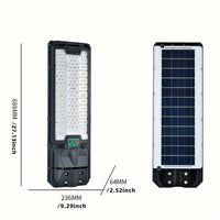 Solar Powered LED Street Lights 181 Bright Beads IP65 Waterproof Dusk to Dawn Flood Lights