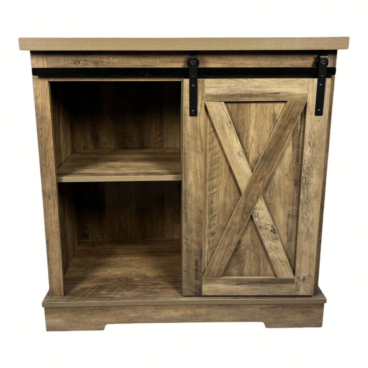 Farmhouse Style Sideboard Storage Cabinet For Coffee Bar And Kitchen Organization