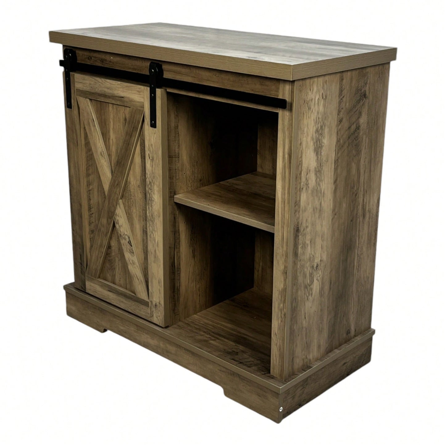 Farmhouse Style Sideboard Storage Cabinet For Coffee Bar And Kitchen Organization