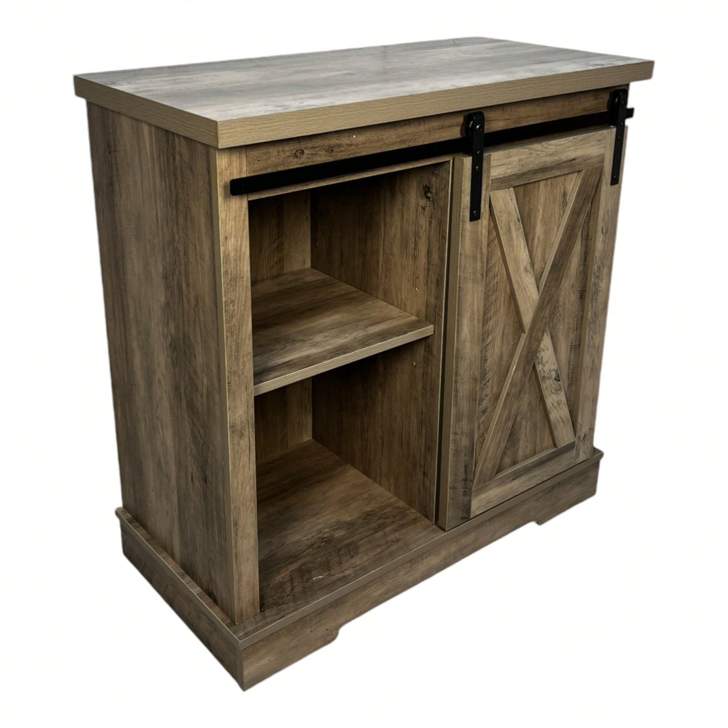 Farmhouse Style Sideboard Storage Cabinet For Coffee Bar And Kitchen Organization