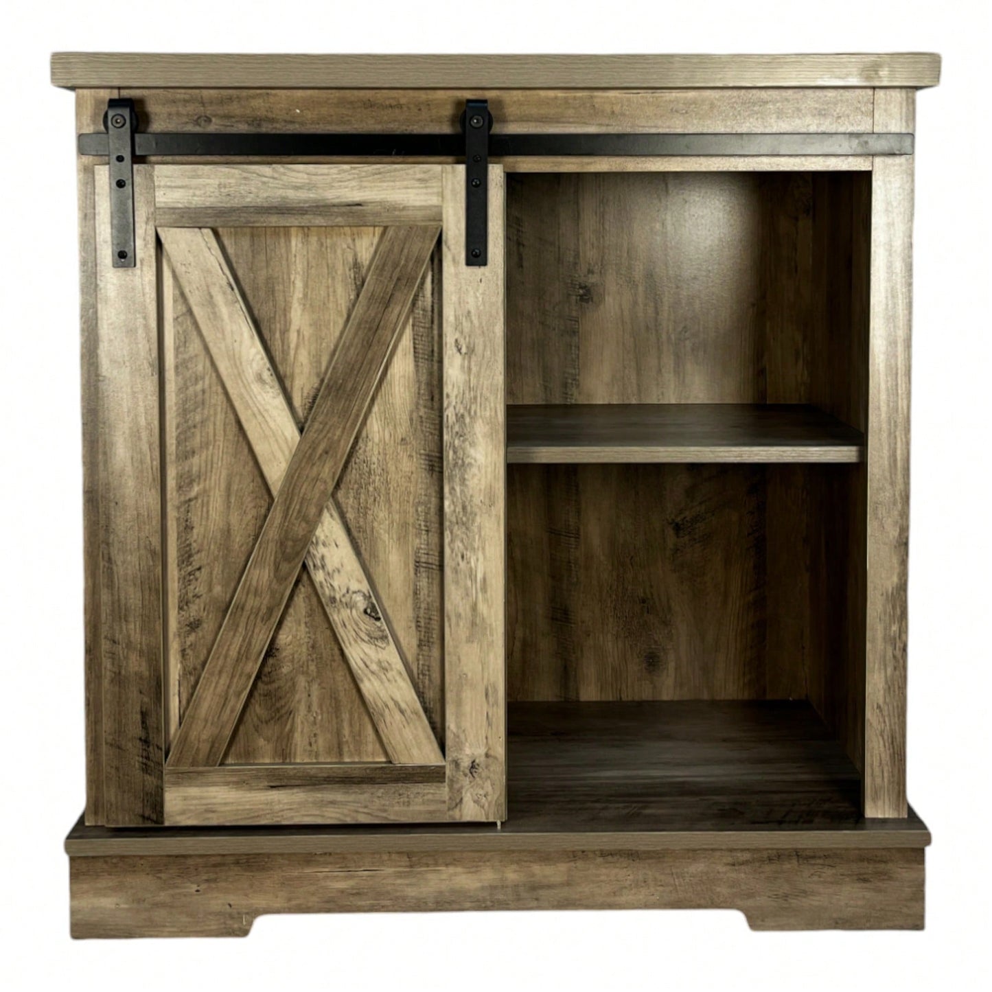 Farmhouse Style Sideboard Storage Cabinet For Coffee Bar And Kitchen Organization