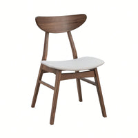 Modern Upholstered Wooden Dining Chairs Set Of 2 For Kitchen Living Room Restaurant Black