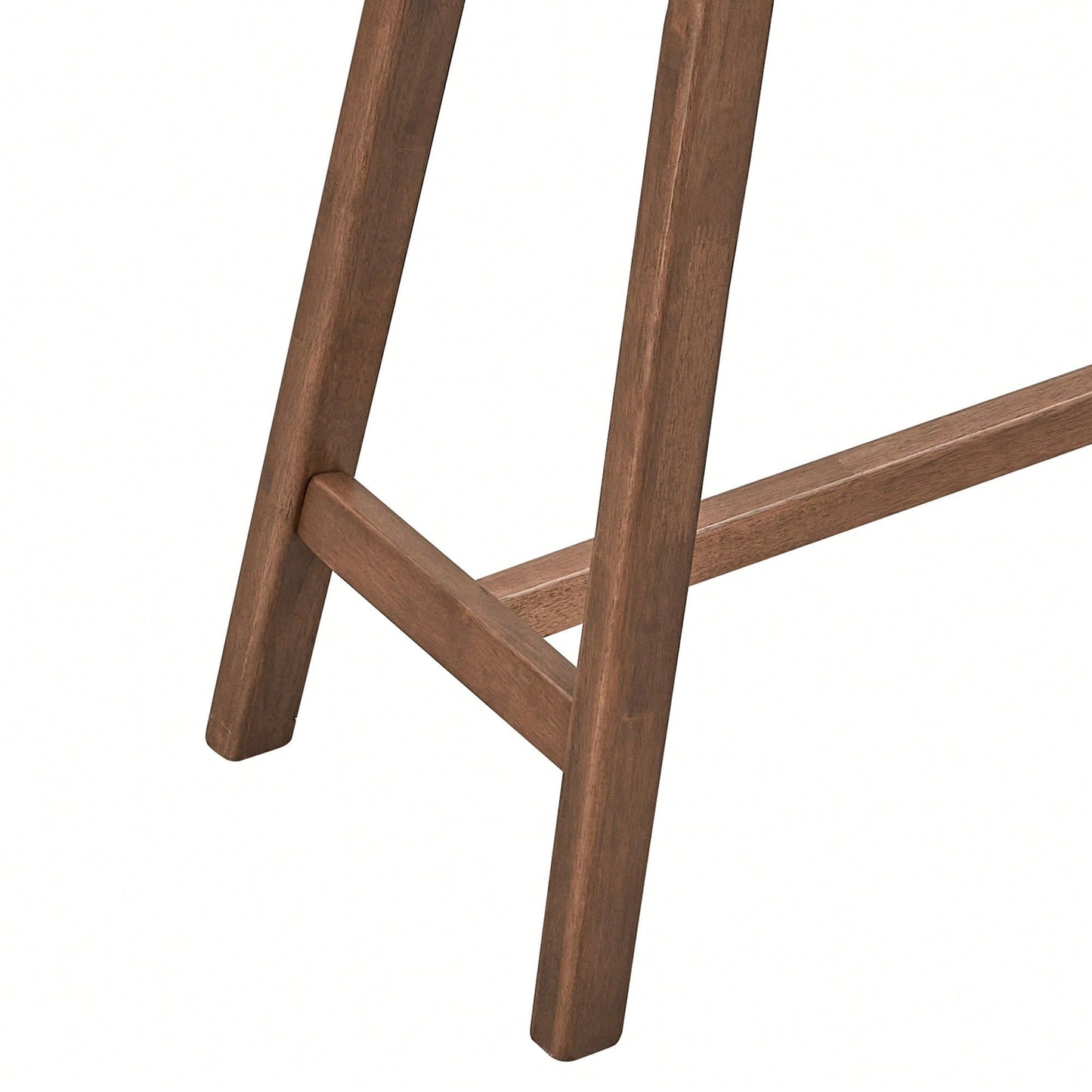 Modern Narrow Console Table With Solid Wood Legs For Living Room Entryway Hallway Black MDF Design