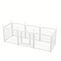 8 Panel 24 Inch Heavy Duty Dog Playpen For Indoor Outdoor Use - Foldable Pet Exercise Fence For Large Medium Small Dogs