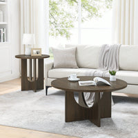 Stylish Solid Wood Coffee Table In Nordic Minimalist Design For Home And Office Use