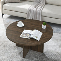 Stylish Solid Wood Coffee Table In Nordic Minimalist Design For Home And Office Use