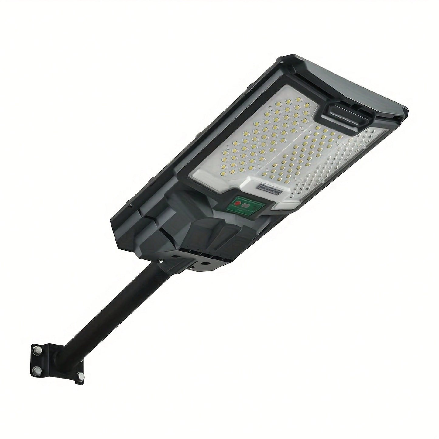 Solar Powered Outdoor Street Lights With 66 LED Beads IP65 Waterproof Dusk To Dawn Flood Lights For Gardens Parking Lots Courtyards