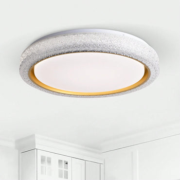Dimmable 36W LED Flush Mount Ceiling Light 19.69in 3600LM With 5 Color Temperatures For Bedroom Bathroom Hallway