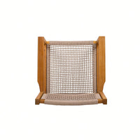 Stylish Dark Grey Braided Dining Chair For Modern Interiors