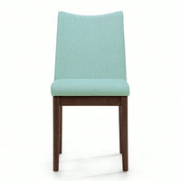 Elegant Set Of 2 Dining Chairs With Comfortable Upholstery And Modern Design For Home Or Office Use