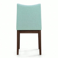 Elegant Set Of 2 Dining Chairs With Comfortable Upholstery And Modern Design For Home Or Office Use