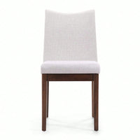 Elegant Set Of 2 Dining Chairs With Comfortable Upholstery And Modern Design For Home Or Office Use