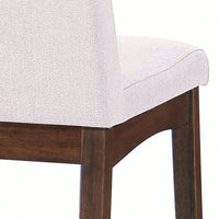 Elegant Set Of 2 Dining Chairs With Comfortable Upholstery And Modern Design For Home Or Office Use