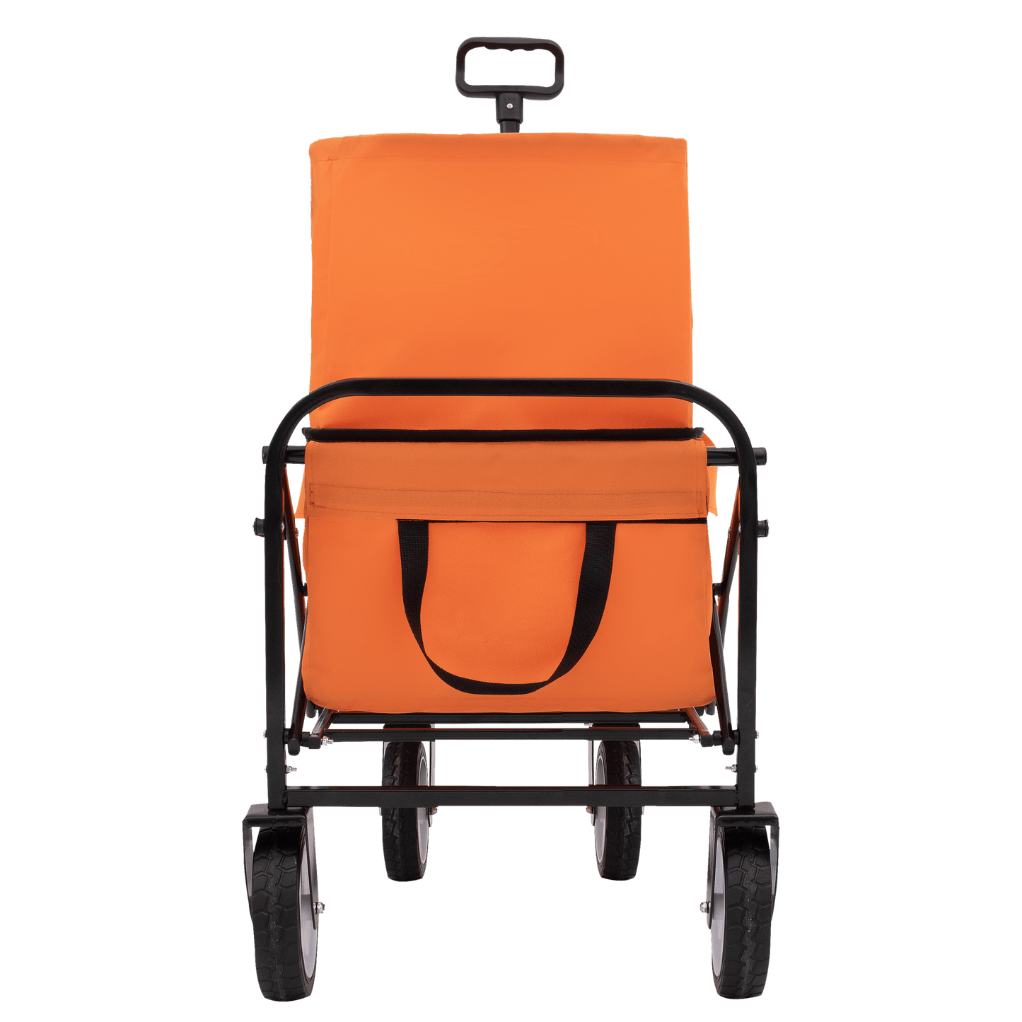 Heavy Duty Collapsible Beach Wagon Utility Cart For Camping Shopping Gardening Fishing Supports 225lbs All-Terrain Wheels